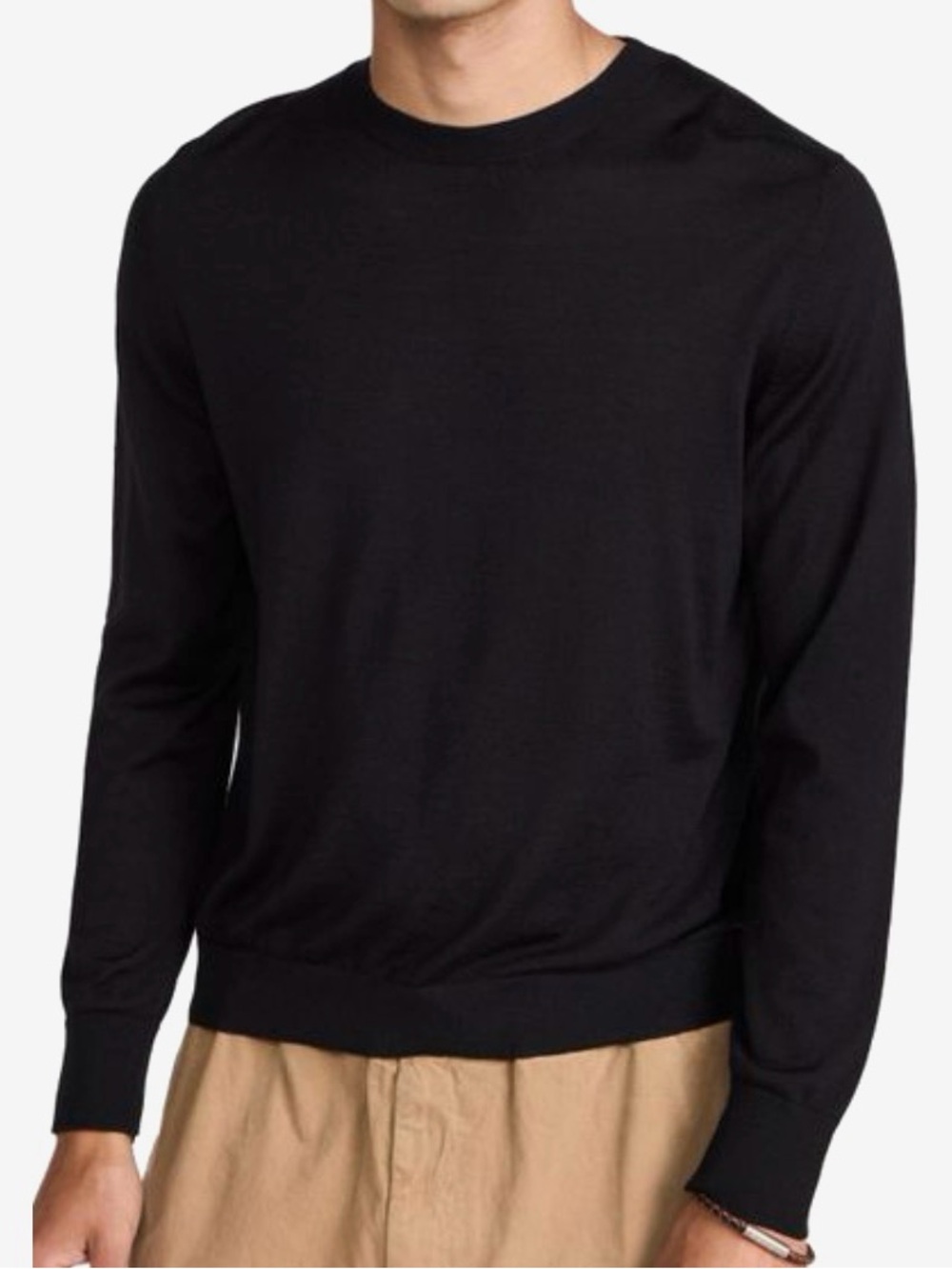 NWT Nili Lotan Men's Dark Navy Cory Sweater